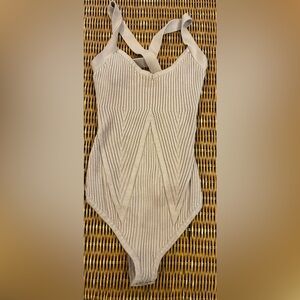 ⭐️3/$15⭐️Windsor Taupe Ribbed Knit sweater onesie